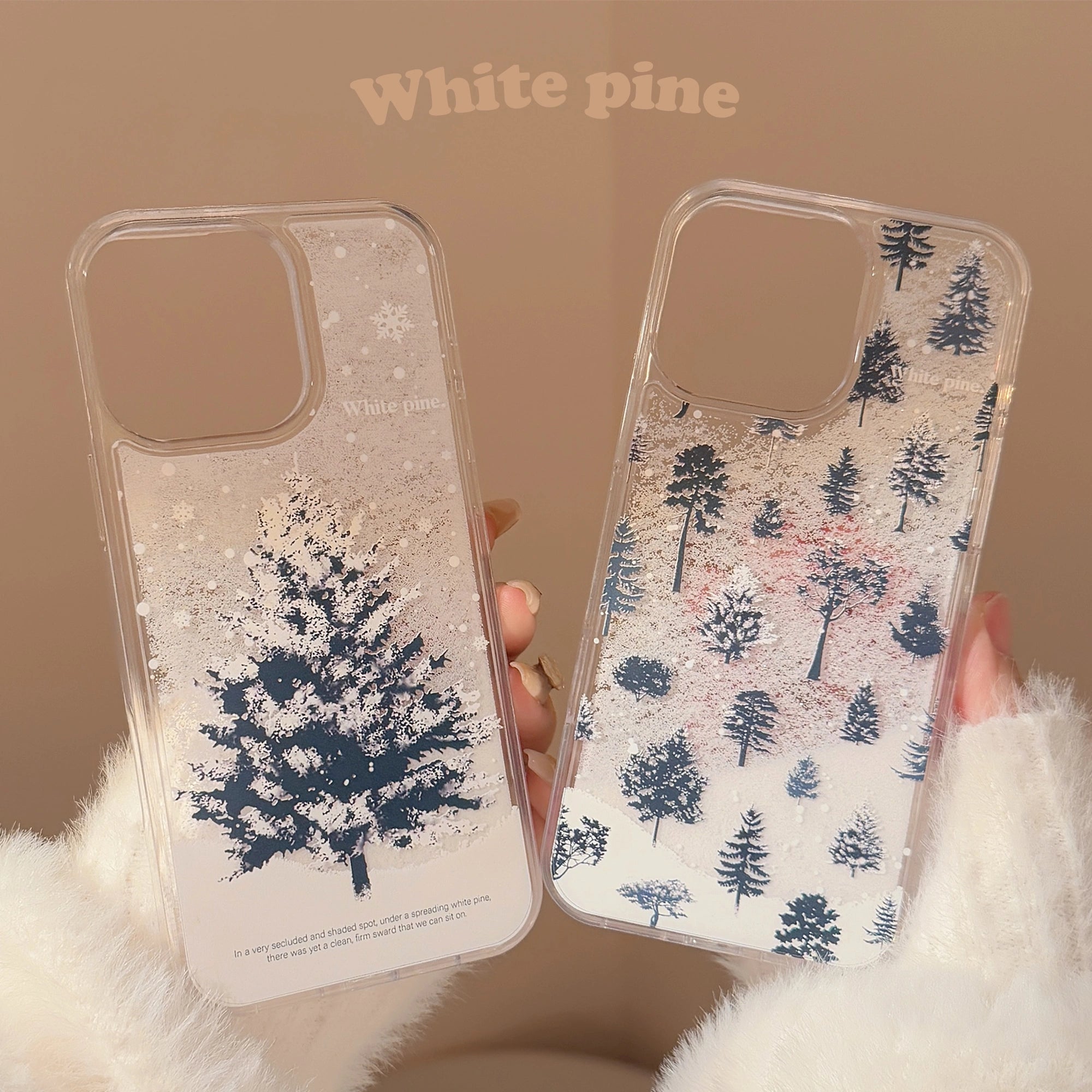 Frosted Peaks - iPhone Case